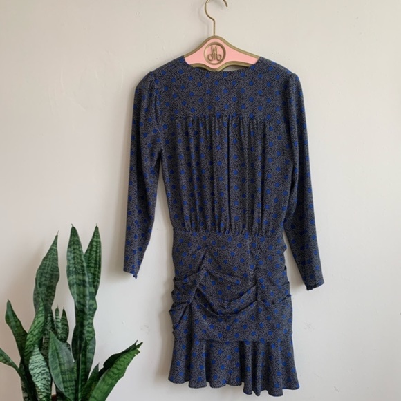 Veronica Beard Ruched Lou Lou Dress